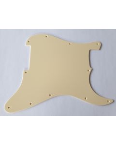 Boston stratocaster blank guitar pickguard 1ply cream ST-100-C
