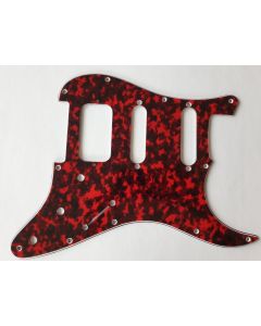 Boston HSS stratocaster pickguard 3ply tiger red ST-323-RR
