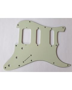 Boston HSS stratocaster pickguard 3ply mint green ST-323-M