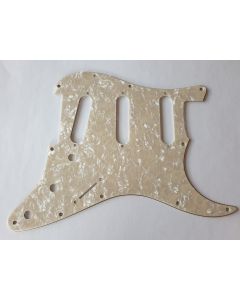 4-ply stratocaster standard pickguard cream pearl fits Fender