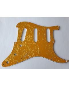 4-ply stratocaster standard pickguard yellow pearl fits Fender