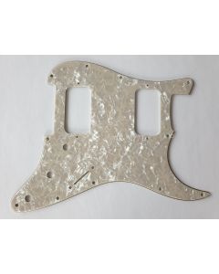 Stratocaster HH humbucker pickguard 4ply cream pearl fits Fender