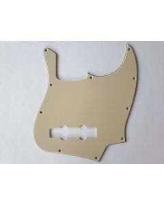 Jazz bass American standard pickguard 3ply cream fits Fender