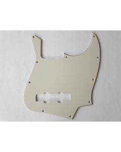 Jazz bass American standard pickguard 3ply parchment fits Fender