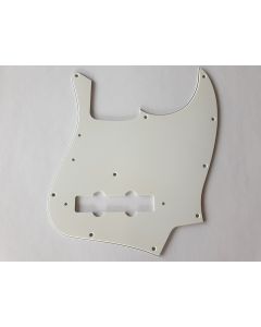Jazz bass 75 Reissue pickguard 3ply white fits fender