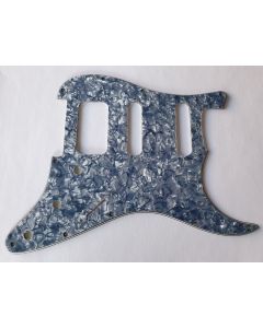 Stratocaster HSS pickguard 4ply light blue pearl fits Fender