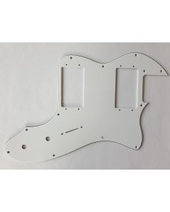 Telecaster thinline 72 reissue pickguard 3ply white fits Fender