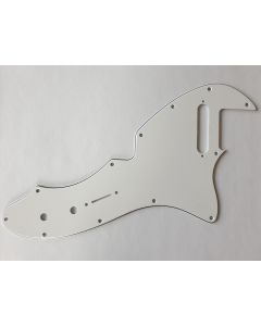 Telecaster thinline 69 reissue pickguard 3ply white fits Fender