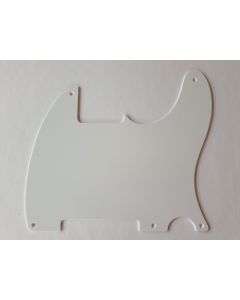 Fender genuine esquire pickguard 1ply white 006-8214-049