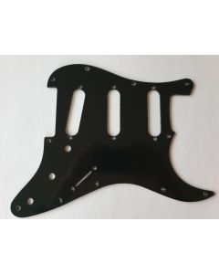 Boston stratocaster 62 pickguard 1ply black fits Fender ST-113-B