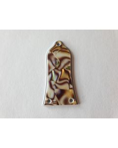 Les paul guitar model 3 hole truss rod cover abalone fits Epiphone
