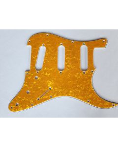 Stratocaster 62 pickguard 3ply yellow pearl fits Fender ST-313-PY