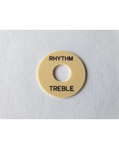 (1) Rhythm treble cover toggle ring washer for guitar cream / black