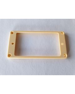 Humbucker ring curved bottom slanted top 3x5mm Ivory HCS3050IV