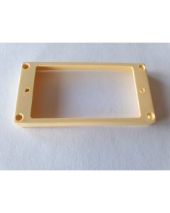 Humbucker ring curved bottom slanted top 10x11mm Ivory HCS100110IV