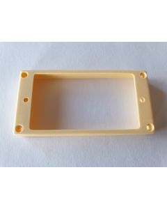 Humbucker ring flat bottom slanted top 11mmx12mm Ivory HFS110120IV