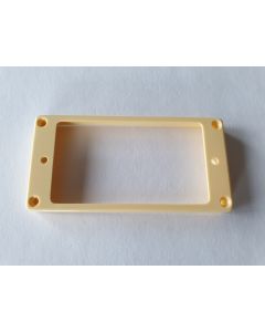 Humbucker ring curved bottom slanted top 7x9mm Ivory HCS7090IV