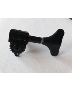 (1) Wilkinson single open gear black bass tuner right hand