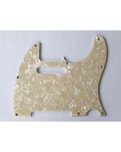 Boston telecaster 60s pickguard 3ply cream pearl TE-310-PC