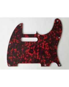 Boston telecaster 60s pickguard 3ply tiger red TE-310-RR