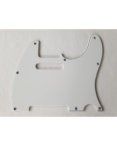 Boston telecaster 60s pickguard 3ply white TE-310-W
