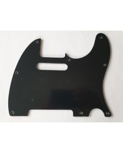 Boston telecaster 60s pickguard 1ply matt black TE-110-BM