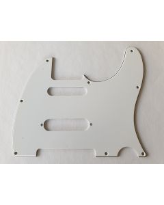 Telecaster nashville guitar pickguard 3ply white