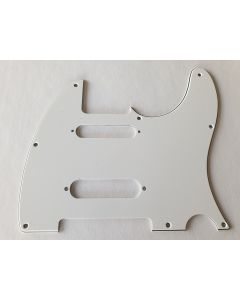 Telecaster guitar tele plus pickguard 3ply white