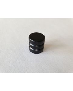 Guitar wood dome knob 19mm x 18mm ebony