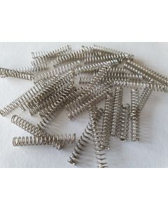 Set of 50 guitar humbucker height springs 30mm length