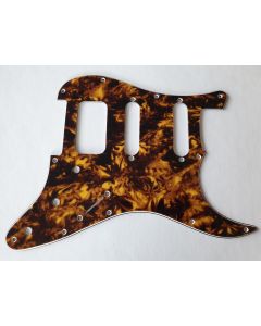 Boston HSS strat pickguard 3ply marble yellow ST-323-MY