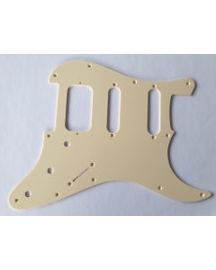 Boston HSS stratocaster pickguard 1ply cream ST-123-C