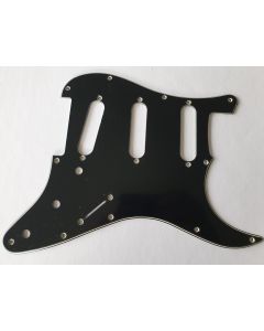 Boston stratocaster pickguard 3ply black cream fits Fender ST-313-BC