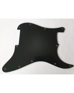 Stratocaster blank guitar pickguard 1ply black ST-100-B