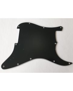 Stratocaster blank guitar pickguard 3ply black ST-300-B