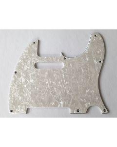 Boston telecaster 60s pickguard 4ply pearl white TE-410-PW