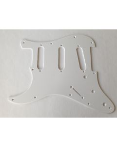 Boston stratocaster pickguard 1ply white left hand SL-113-W