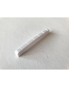 Guitar nut plastic 42mm white