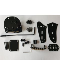 Jaguar guitar black hardware kit fits Fender