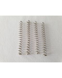 Set of 4 humbucker pickup mounting springs 43mm length