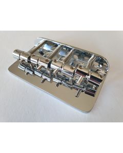 Precision / Jazz bass 4 string bridge chrome + screws BB-104-C