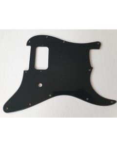 Stratocaster humbucker EVH pickguard 1ply black