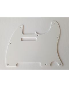 Boston telecaster 60s pickguard 1ply white TE-110-W