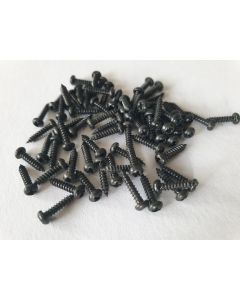 Set of 50 guitar tuner and string guide screws black