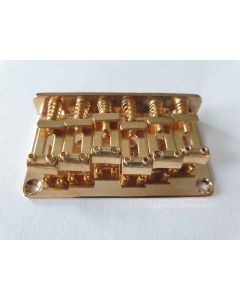 Stratocaster & telecaster Steel hardtail bridge gold 10.5mm