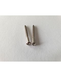 (2) Fender slotted '52 Tele neck pickup screws 001-8373-049