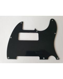 Telecaster pickguard 3ply black for P90 soap bar pickup