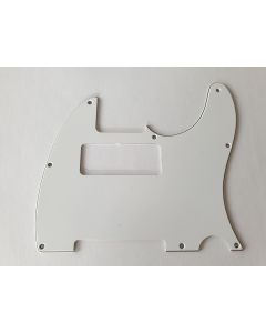 Telecaster pickguard 3ply white for P90 soap bar pickup