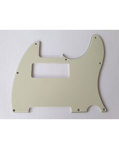 Telecaster pickguard 3ply mint green for P90 soap bar pickup