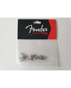 Fender pickup switch screws 12 pieces chrome 099-4925-000
